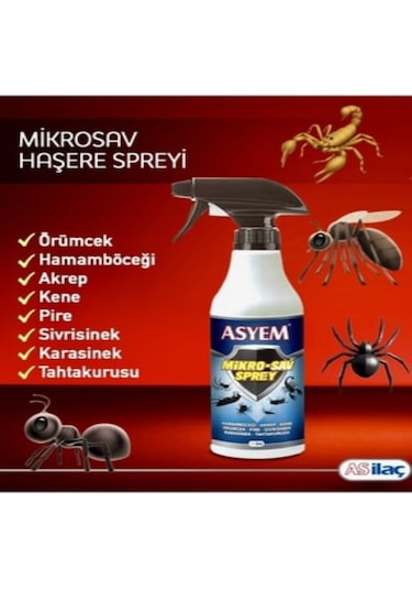 Asyem Mikro Sav Sprey 500 ML