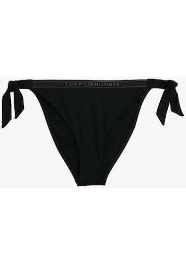 Tommy Hilfiger Sıde Tıe Bıkını Kadın Bikini Altı Uw0uw05825bds Siyah
