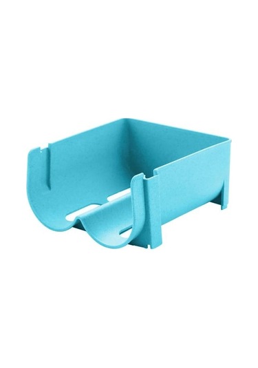 Mavi İstiflenebilir Ev İçecek Depolama Rafı Bira Can İçecek Tutucu Organizatör Raf