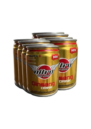 Nitromax Ginseng Enerji İçeceği 6 x 150 ML