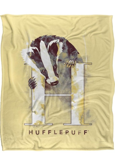 Harry Potter Ravenclaw Mürekkep Sıçrama Battaniyesi Tek Beden Çok Renkli Diğer