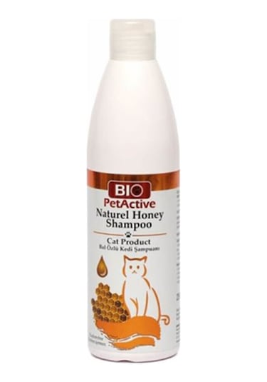 Bio Petactive Doğal Bal Özlü Buğday Proteinli Kedi Şampuanı 250 ML