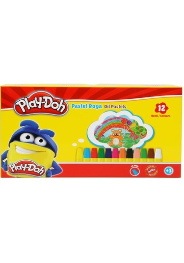 Play-Doh Pastel Boya Kalemi 12 Renk