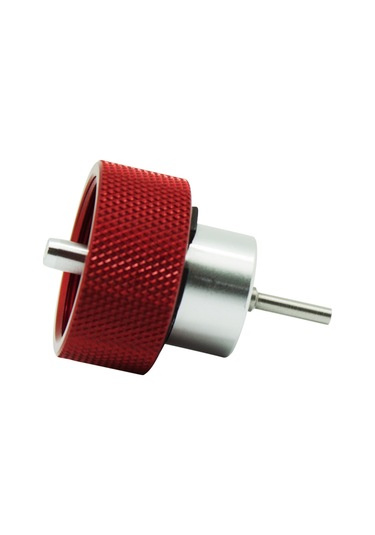 Youmex Metal Ve Silikon Dış Mekan Propane Dolum Bağlantısı, Yeşil Gaz İçin Kapağlı Ağızlı Bağlantı Kırmızı