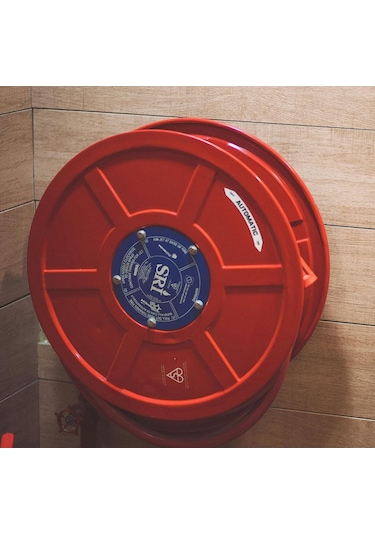 1" Yarı Sert Yangın Dolabı Hortumu Yarı Sert Yangın Hortumu Ts 694 Belgeli 60 Mt