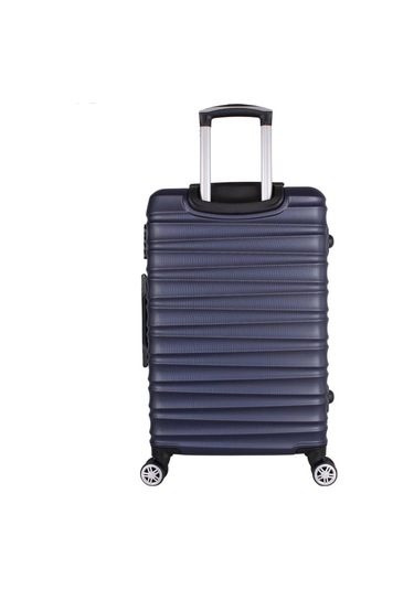 Bagacar Md Lacivert Abs Tekerlekli Büyük Boy Valiz