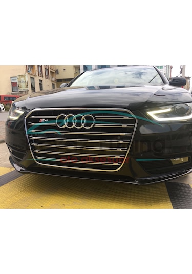 Audi A4 S4 Ön Panjur Komple Siyah 2012-2015 B8 Makyajlı