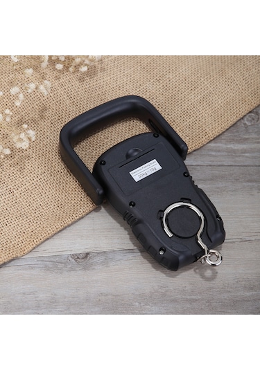 Ximistore9 50kg Taşınabilir Kanca Terazi - Yeşil Ekranlı, Sesli Uyarılı, Abs Malzeme