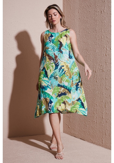 Fashion Friends Bayan Elbise 25y0630k1 Mavi Mavi Fashion Friends Bayan Elbise 25y0630k1 Mavi Mavi