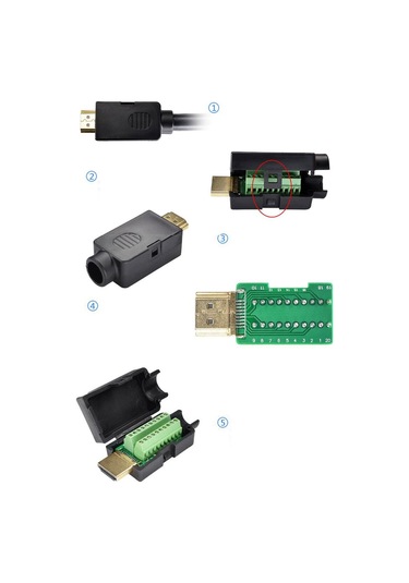 Suntek Hdmı Erkek 19pin Adaptör Tv Fişi Pc Grafik Kartı A