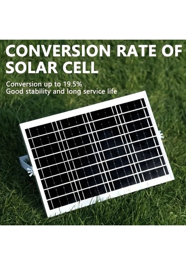Elmpaly 1 Adet Dc Portlu 100a Kontrollü 12v/24v Çıkışlı Su Geçirmez Taşınabilir Güneş Paneli