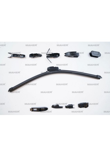 Silecek Süpürgesi Tek Tip Üniversal 10 Aparatlı 19 Muz 480mm