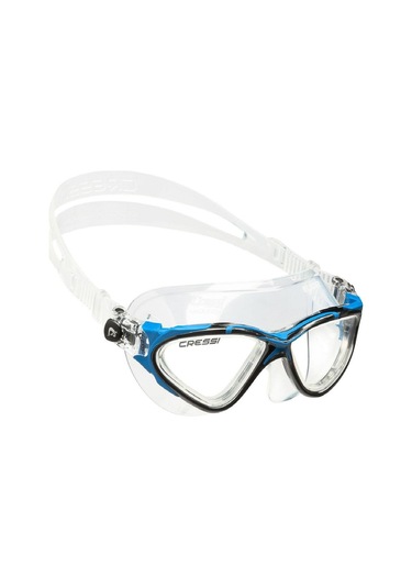 Cressi Planet Yüzücü Gözlüğü Clear/black/blue Mavi - Siyah