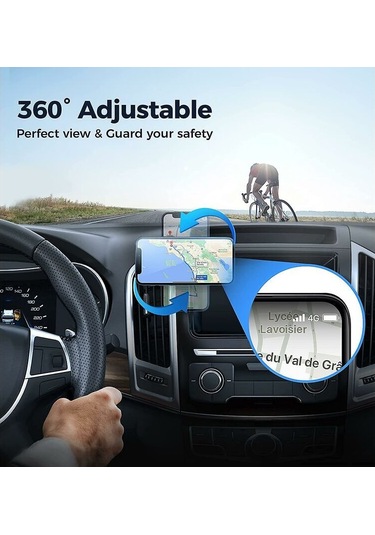 Manyetik Araç Telefon Tutucu, Evrensel Güçlü Mıknatıslı Araç Tutucu, Gösterge Paneli 360 Dönme-thind Diğer