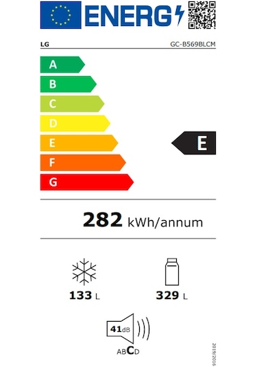 LG GC-B569BLCM 462 LT No-Frost Kombi Tipi Buzdolabı