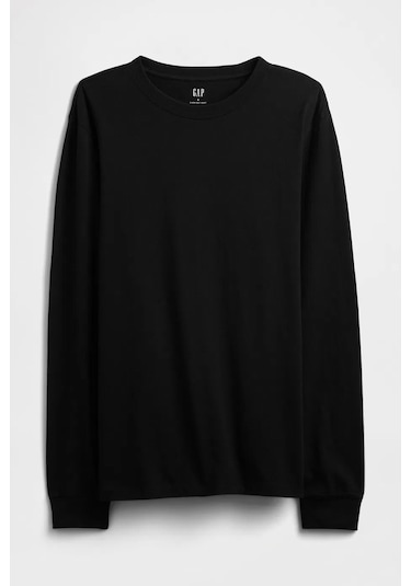 Gap V-ls Everyday Erkek Tişört Siyah
