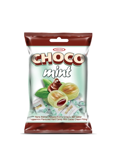 Tayaş Choco Mint Nane Aromalı Kakao Krema Dolgulu Sert Şeker 1 KG