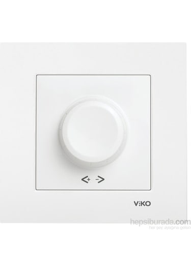 Viko Karre Beyaz Dimmer RL 6-100W Led İçin ÇERÇEVELİ - 90967129