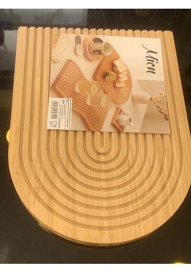 Mien Sunumluk Dalgalı Bambu Mıen-584