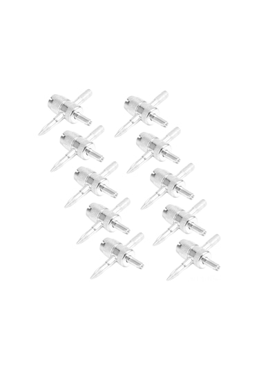 Reedark 10 Adet Alüminyum Lastik Valf Çekici Anahtarı - Araba, Motosiklet Ve Bisiklet İçin Dayanıklı Multifonksiyonlu Tamir Aracı