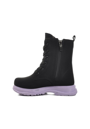 Walkway Leonis P Siyah-lila Çocuk Bot Siyah - Lila