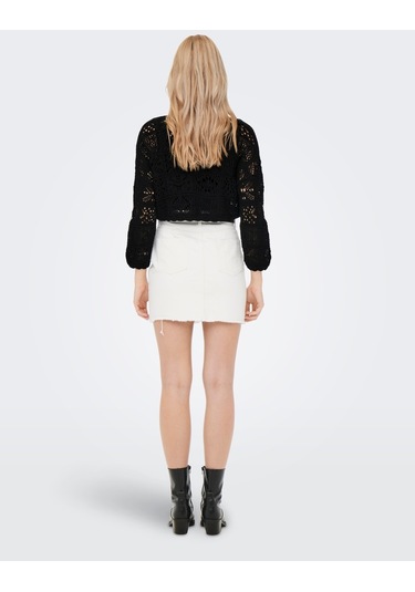 Only Kadın Triko Crop Hırka - 15257604 001