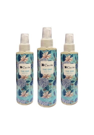 Cecile The One Body Mist Vücut Spreyi 150 ML x 3