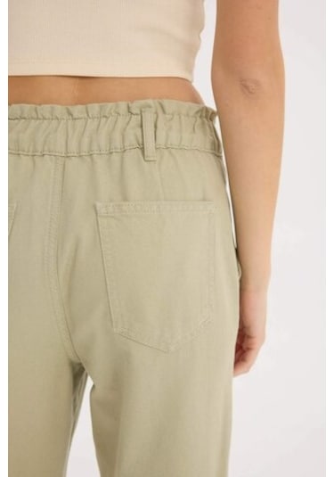 DeFacto Paperbag Gabardin Kumaş Pantolon Standart Paça Cepli S2790AZ25SPKH445