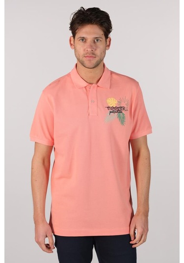 Arma Erkek Büyük Beden Polo Yaka Tişört Y22374869001 Pembe