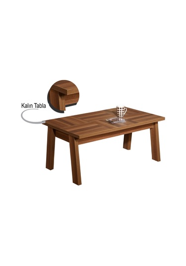 Story Orta Sehpa Ceviz / Dikdörtgen Orta Sehpa