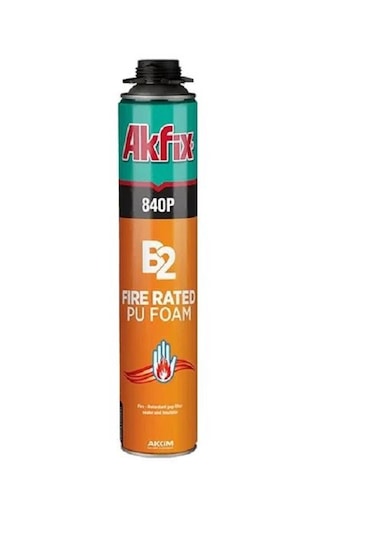 Akfix 840 Pu Pipetli Yangına Dayanıklı B2 Köpük 750 Ml