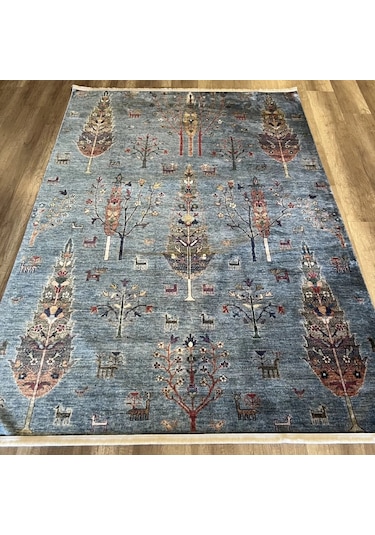 Eko Halı Antique Atk 09 Aqua Yıkanabilir Makina Halısı