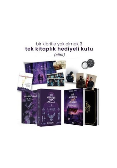 Bir Kibritle Yok Olmak 3 Hediyeli Ciltli Kutu / Özge Naz