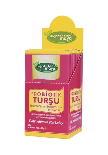 Doğadan Bizim Probiotik Turşu Mayası 6 x 10 G