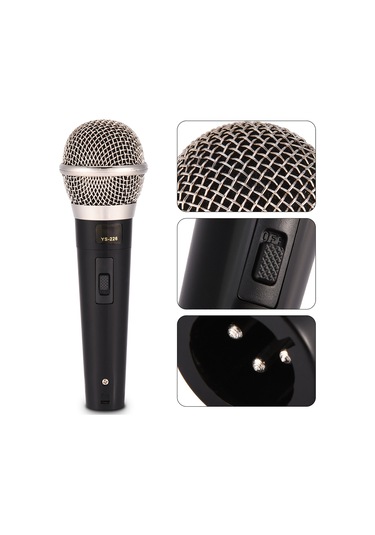 Kardiyoid Dinamik Mikrofon, Geniş Uygulama Alanları İçin Stüdyo Kalitesinde Ses Çinko Alaşımı