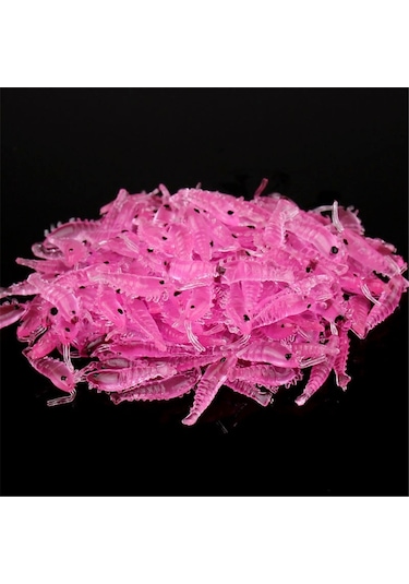 20 ADET-SİLİKON BALIK YEMİ-GERÇEK GÖRÜNÜMLÜ-SAHTE YAPAY KARİDES