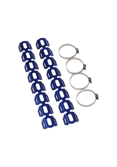 Dinosaurs Bmw F700gs F800gs İçin Siyah Modifiye Egzoz Davlumbazı Koruyucu Kapak Omurga Radyatörü Gosterildigi Gibi