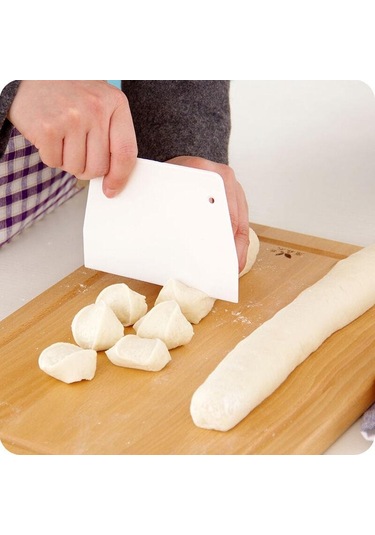 Mutfak Hamur Kazıyıcı Pasta Kesici Tezgah Kurulu Bıçak Pişirme Kek Araçları