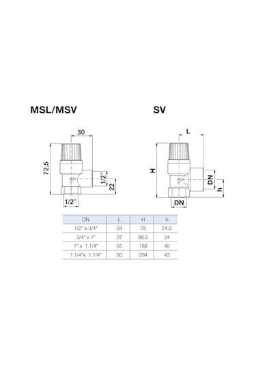 Watts Emn. Ventili 11/4''-4 Bar - Svw/E-219604