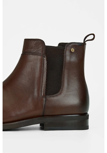 Tamer Tanca Erkek Hakiki Deri Kahverengi Casual Bot 183 12471 Erk Bot Sk23/24 Kahve Kahverengi