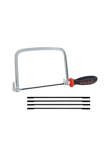 Rox 0353 Kauçuk Saplı Mini El Testeresi Seti 165 Mm 6 Parça