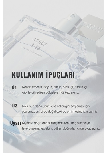 Dashu Acqua Dive Unisex Parfüm 50 ML