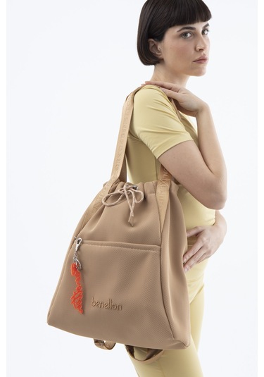 Unıted Colors Of Benetton Kadın Kol Çantası Bnt 1566 Ten