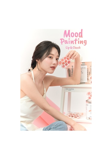 Dasique 9 Renkli Ruj & Allık Paleti Mood Painting Lip & Cheek Palette 01 Warm Coloring 01 Warm Coloring
