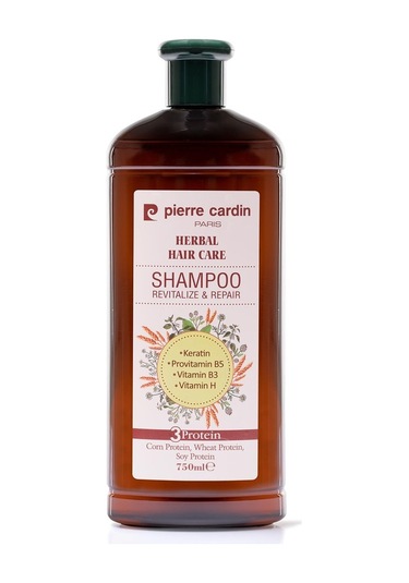 Pierre Cardin Herbal Onarıcı ve Canlandırıcı Etkili Bitkisel Şampuan 750 ML