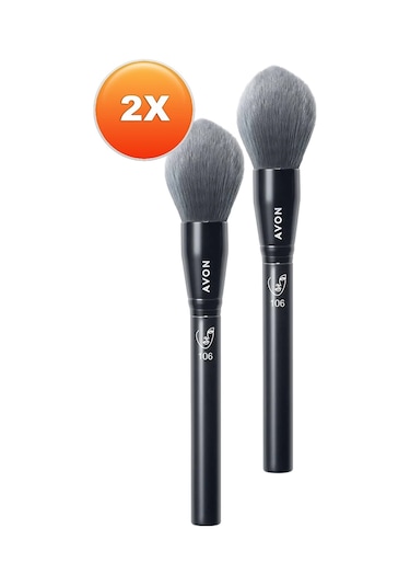 Avon Büyük Yüz Fırçası İkili Set