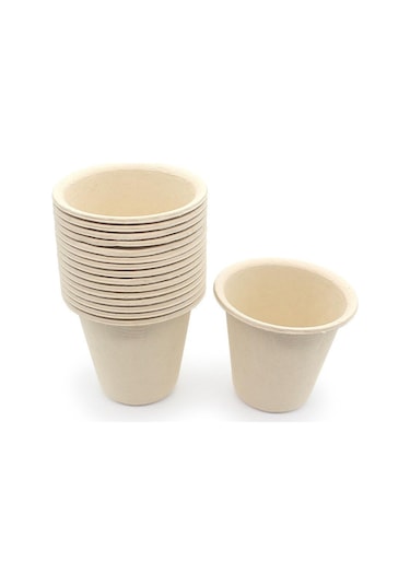 Suofeng Bambu Lifli Biodegredasyonlu Tek Kullandım At Disposable Tabaklar - 20 Adet/paket 6", 7", 9" Seçenekleri 20