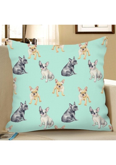 Suntek Kadife Keten Yastık Kılıfı Minder 7-numara-45x45cm