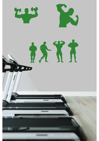 Spor Salonu Dekoratif Duvar Sticker. (30 Cm 1 Adet)