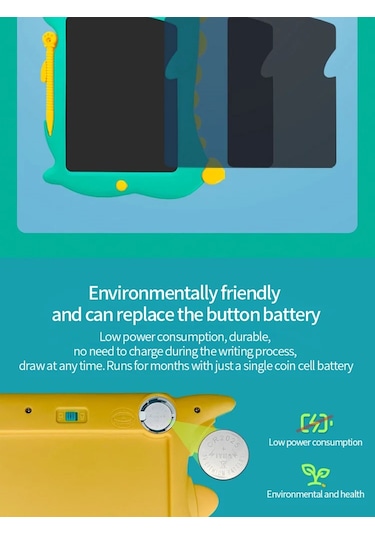 Lcd Yazma Tableti Çocuklar İçin Renkli Doodle Kurulu Çizim Tableti Kilit Fonksiyonu İle Silinebilir Bordo